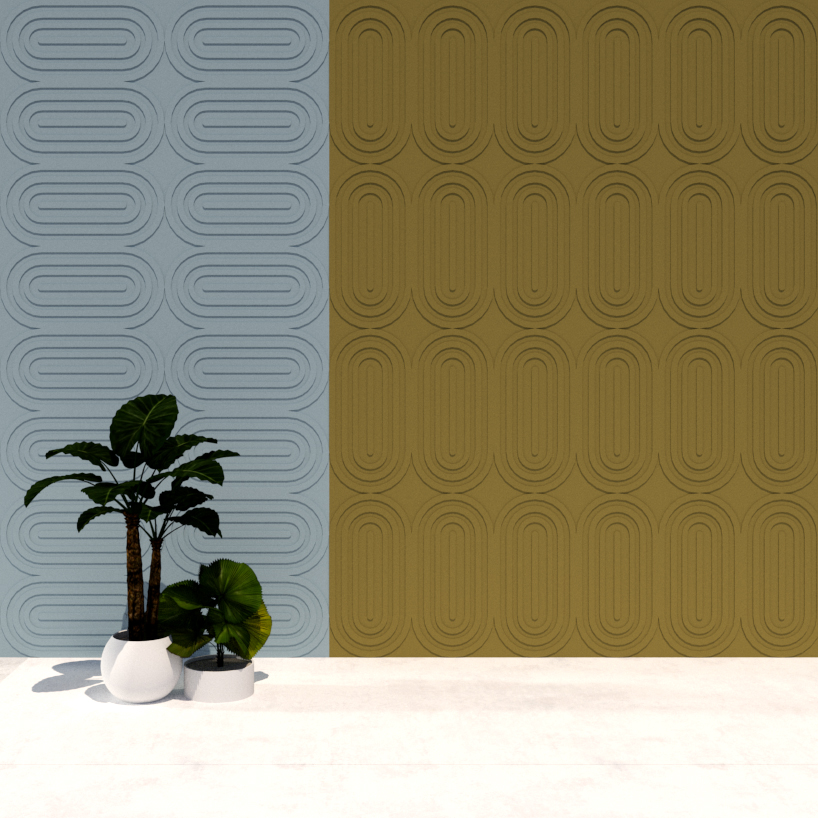 Tile design by graduate Aimee Munro, winner of the Academy KAZA tile design competition