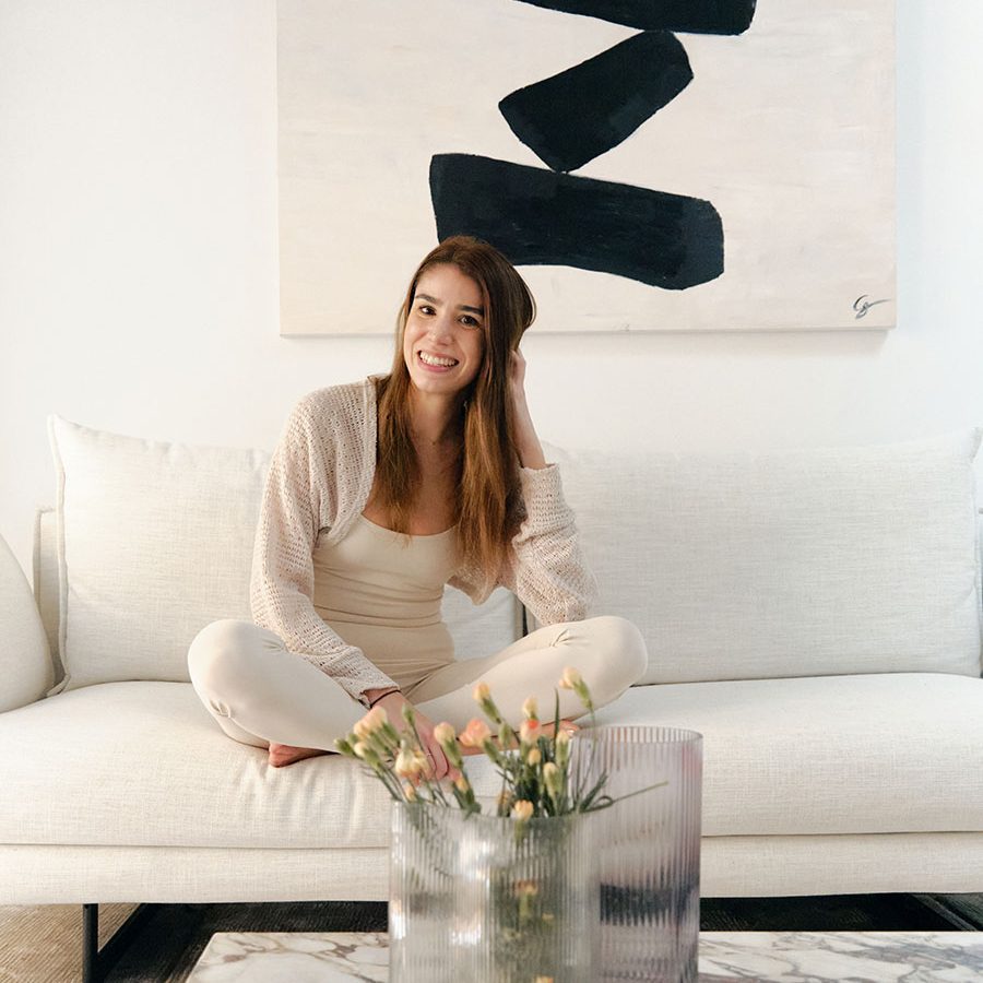 Portrait of interior designer and Sydney Design School graduate Carolina Ghigonetto
