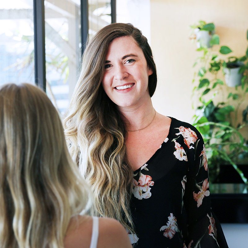 Emily Meehan, international student at Sydney Design School, smiling