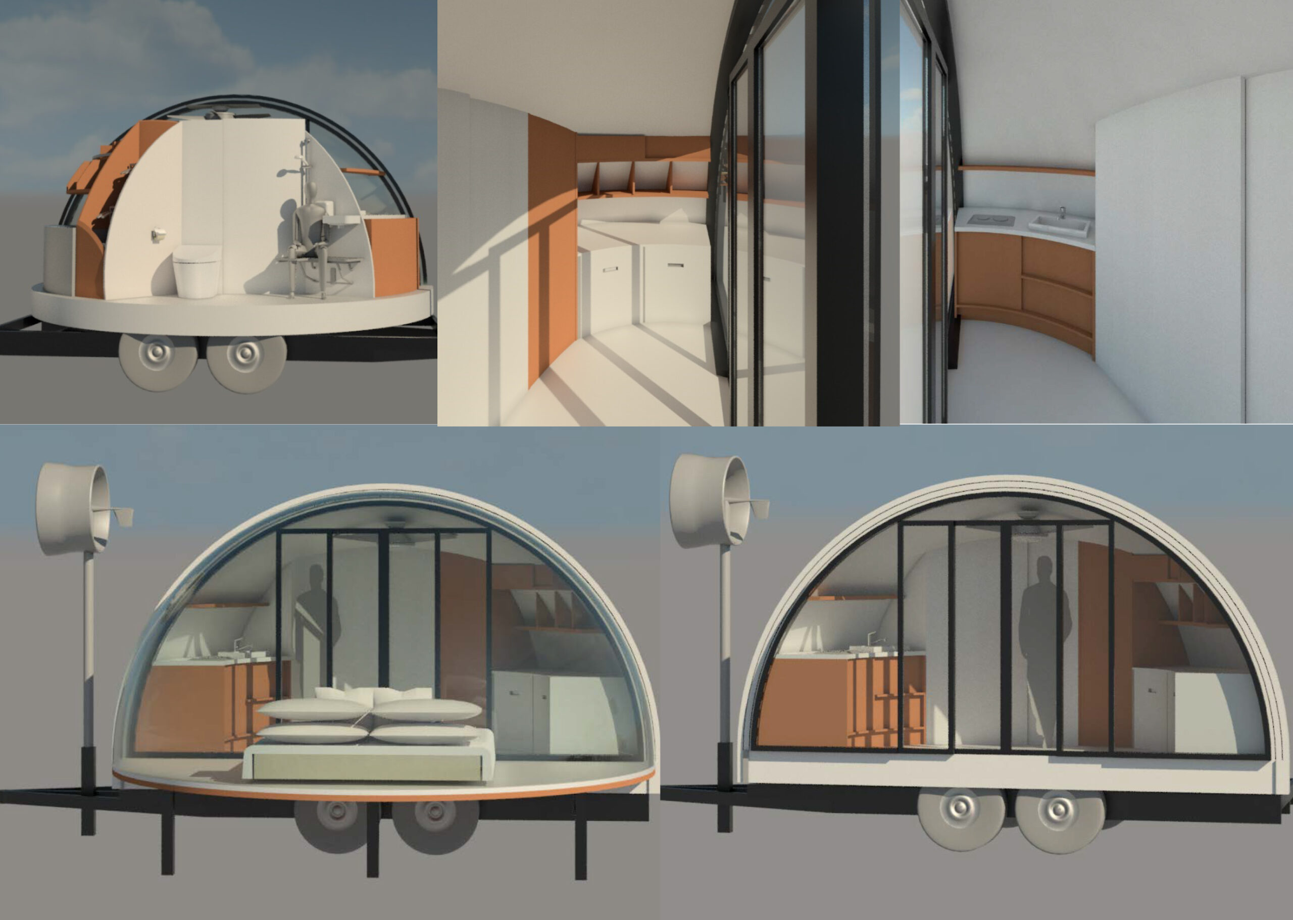 Rotolacampo arched interior design concept, Green Interior Awards entry