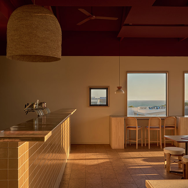 Rove open-plan kitchen with ocean views by Rebecca Leijer